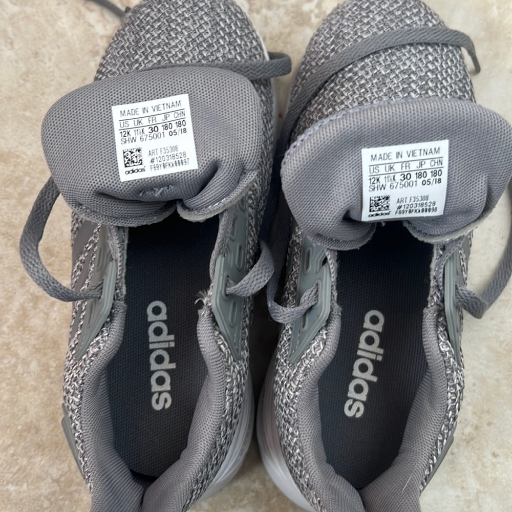 ADIDAS Kids Shoes Duramo 9 K F35308 Running School Fashion Train Sz 12K